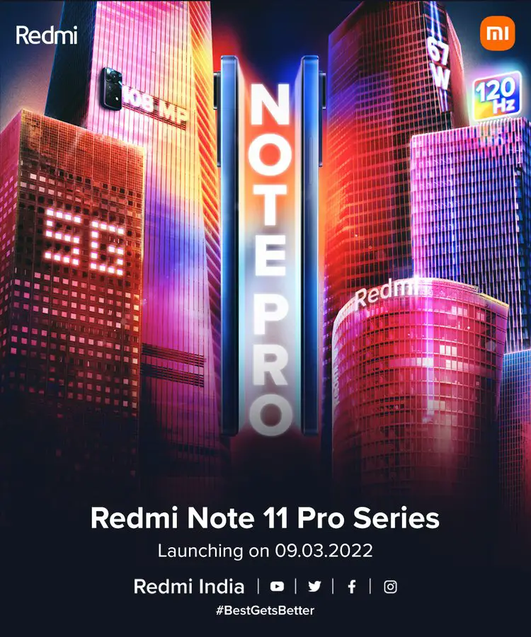 Серия Redmi Note 11 Pro