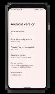 Android Tiramisu переименован в Android 13