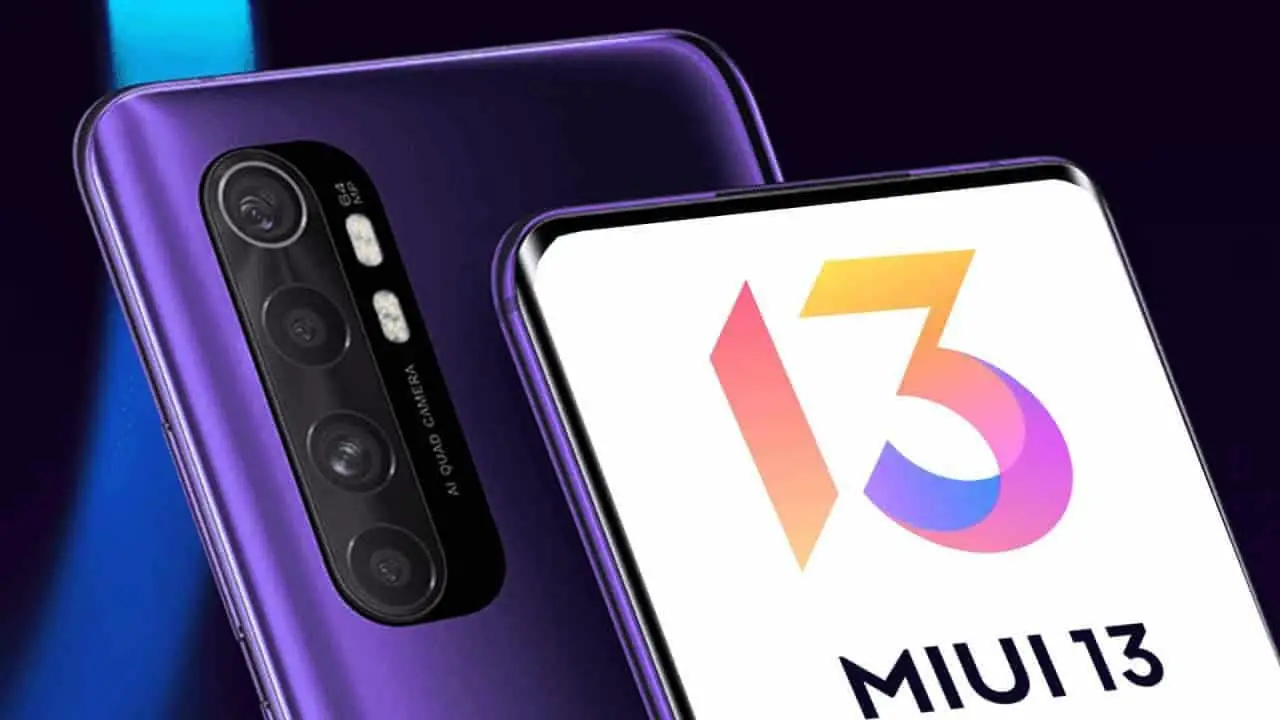 обновление MIUI 13