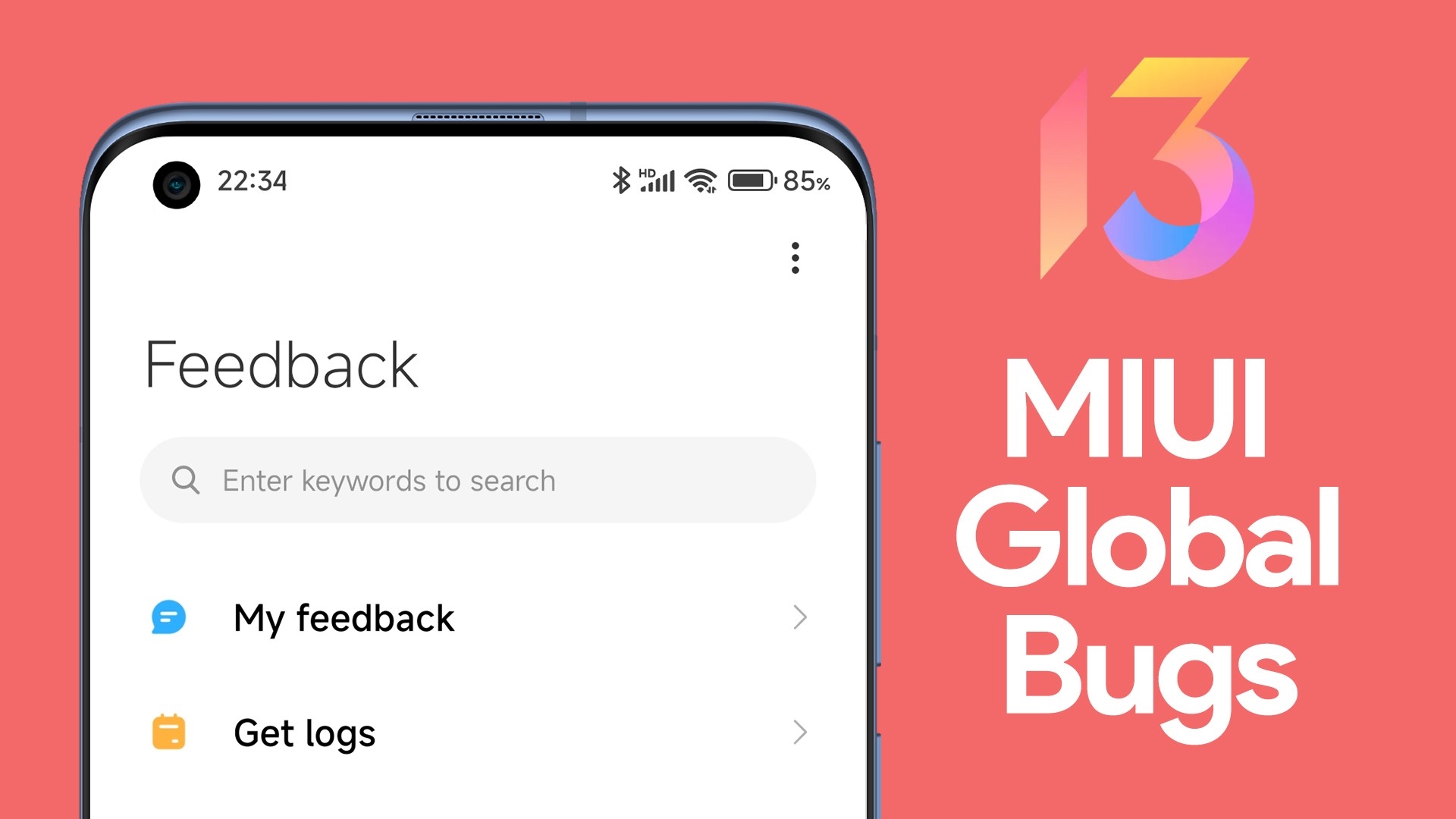 MIUI 13 Global Weekly Bug Tracker