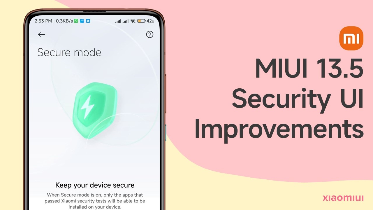 Новое еженедельное обновление MIUI 13