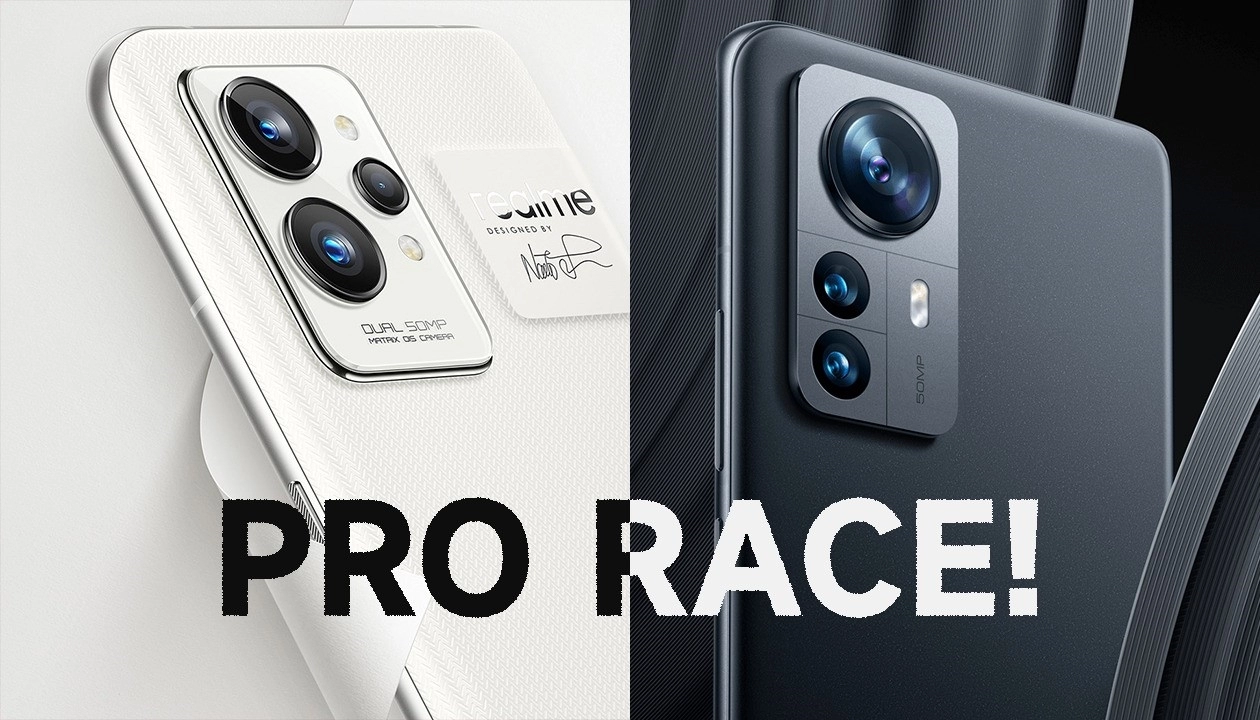 Сравнение Xiaomi 12 Pro и Realme GT2 Pro — Pro Race