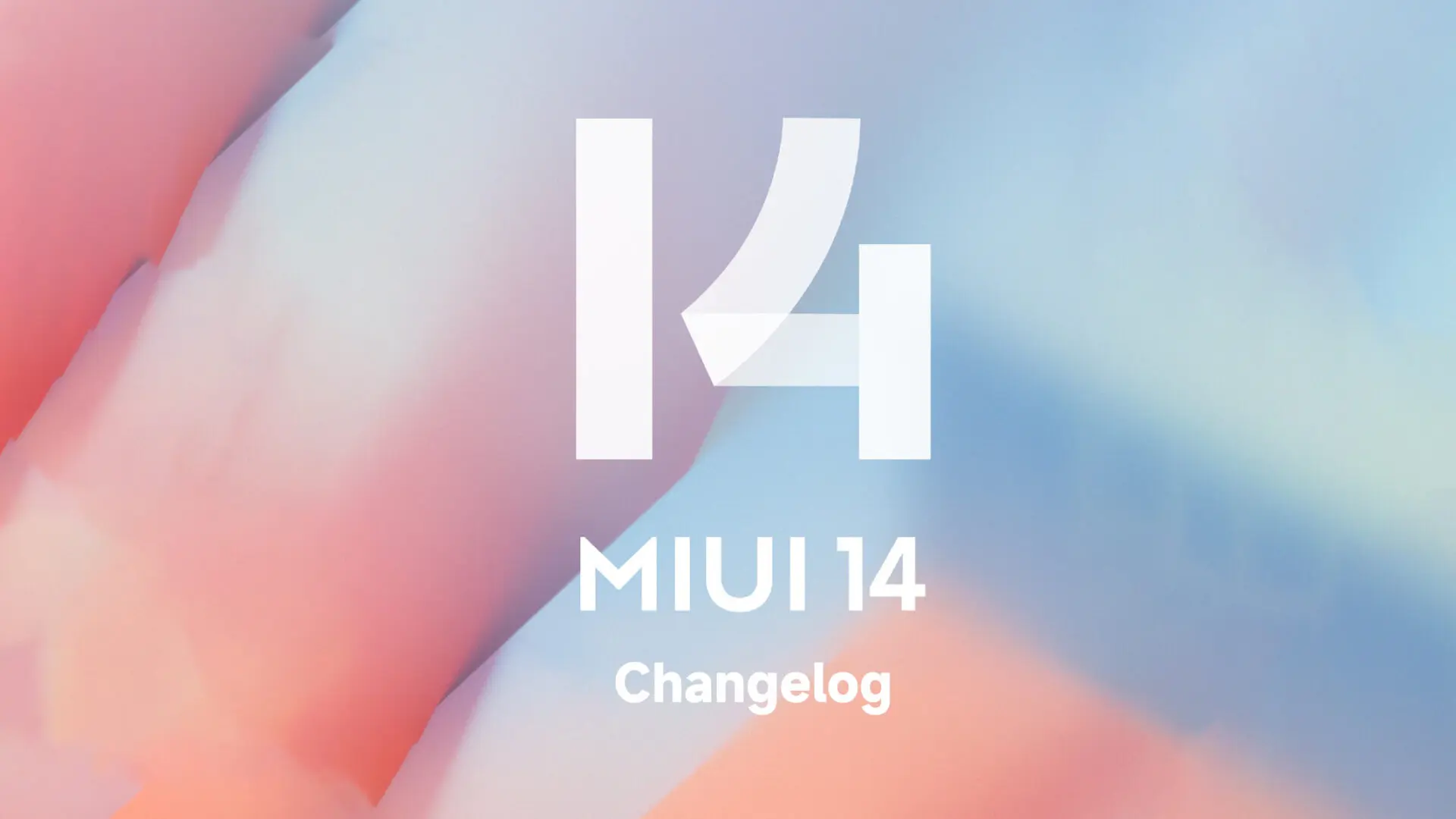 MIUI 14 Changelog